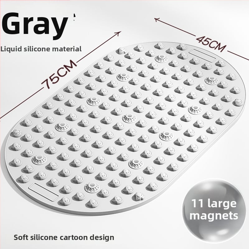 Μασάζ ποδιών μαξιλάρι με υγρή μαλακή σιλικόνη και πλακέ ακουπρεσούρ για εσωτερική χρήση σε τρέξιμο στη θέση · βάρος 800 g