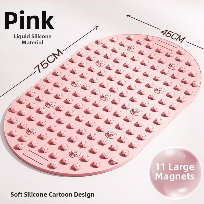 Μασάζ ποδιών μαξιλάρι με υγρή μαλακή σιλικόνη και πλακέ ακουπρεσούρ για εσωτερική χρήση σε τρέξιμο στη θέση · βάρος 800 g