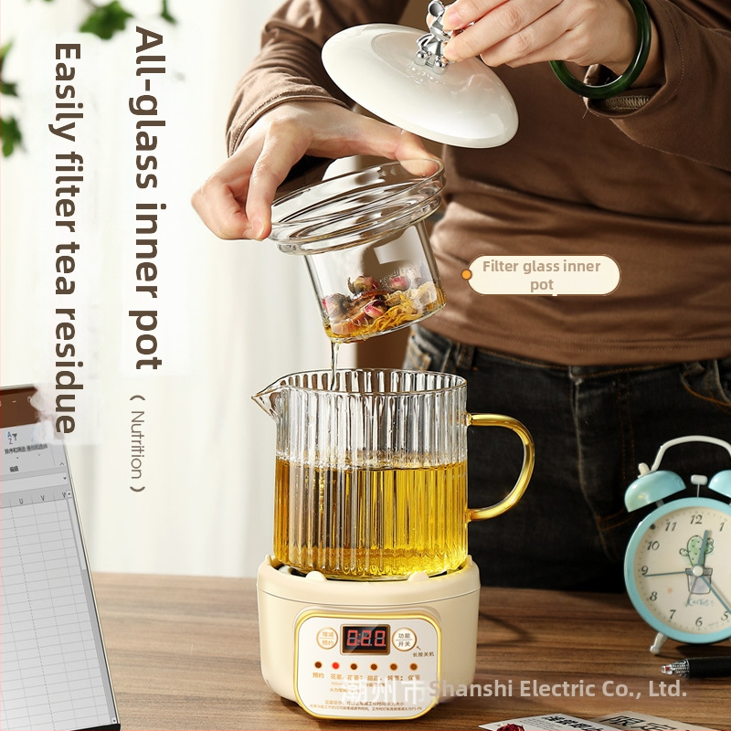 Elektrická ohrievacia šálka do kancelárie, kompaktná, s odnímateľným dizajnom (korpusové vykurovanie, výkon pod 1000 W, kapacita pod 1 L, ochrana proti prehrievaniu)