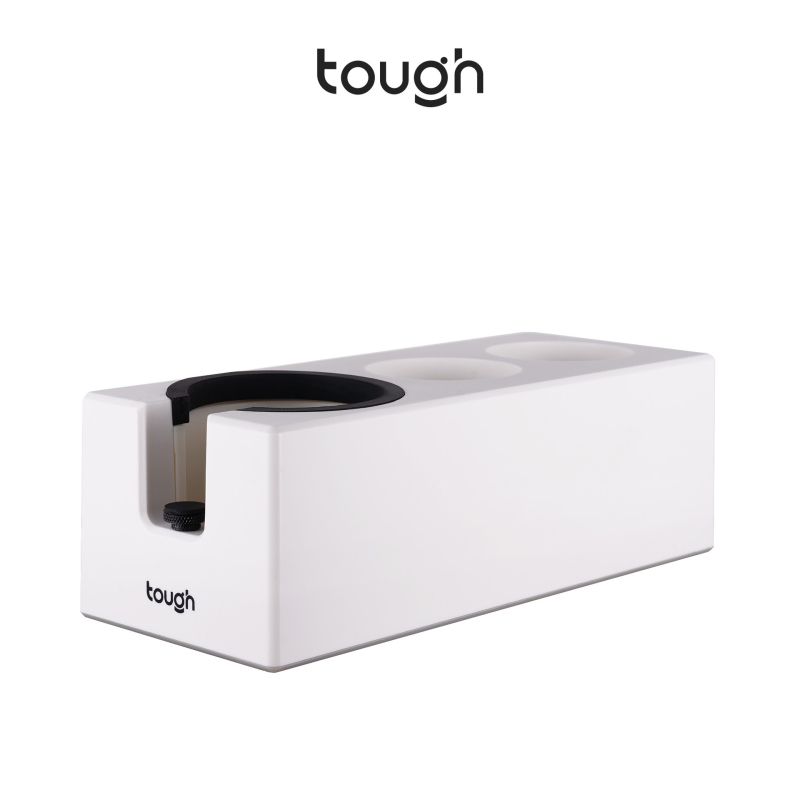 Set držača ručke i dispenzer praha za aparat za kavu, plastika, moderan minimalistički stil, marka Stubborn Coffee