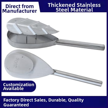 Μορφή φύλλου για γαρίδες από ανοξείδωτο ατσάλι, μοντέρνος μινιμαλιστικός σχεδιασμός, προσαρμογή με λογότυπο, FH μάρκα