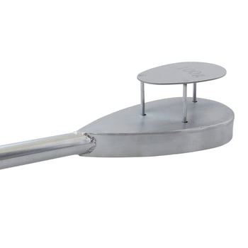 Μορφή φύλλου για γαρίδες από ανοξείδωτο ατσάλι, μοντέρνος μινιμαλιστικός σχεδιασμός, προσαρμογή με λογότυπο, FH μάρκα