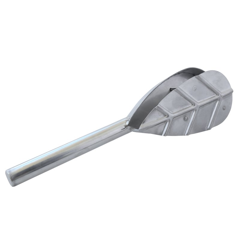 Μορφή φύλλου για γαρίδες από ανοξείδωτο ατσάλι, μοντέρνος μινιμαλιστικός σχεδιασμός, προσαρμογή με λογότυπο, FH μάρκα