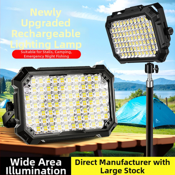 Bolenc punjiva kamping LED svjetiljka sa stalkom — 220V