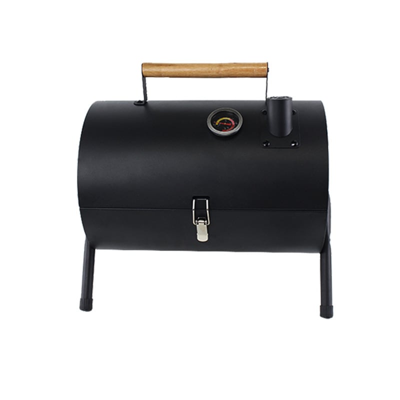 Двустранна барбекю тава от карбонова стомана, преносима сгъваема за къмпинг (пържене и печене, 4,2 кг, 3–5 порции)