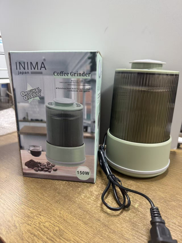 Mlinac za kavu, kapacitet ispod 1 L, napon 111–240 V, 10.000–19.999 RPM, posuda od nehrđajućeg čelika.