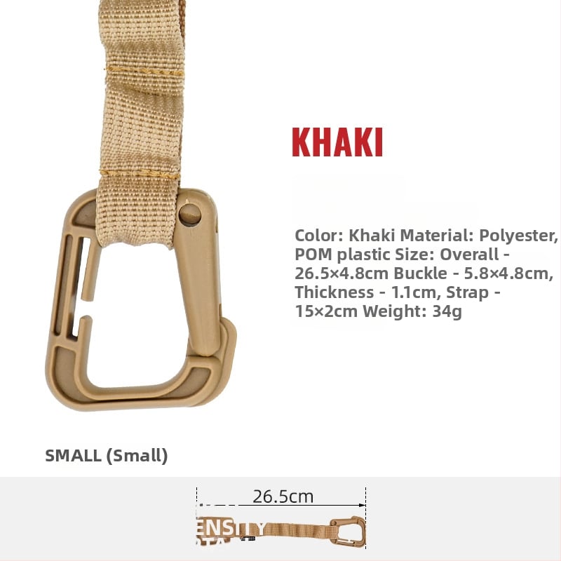 CLS Многофункционален къмпинг ланярд и верижна ключалка за палатка и навес — съхранение на въже и презрамки