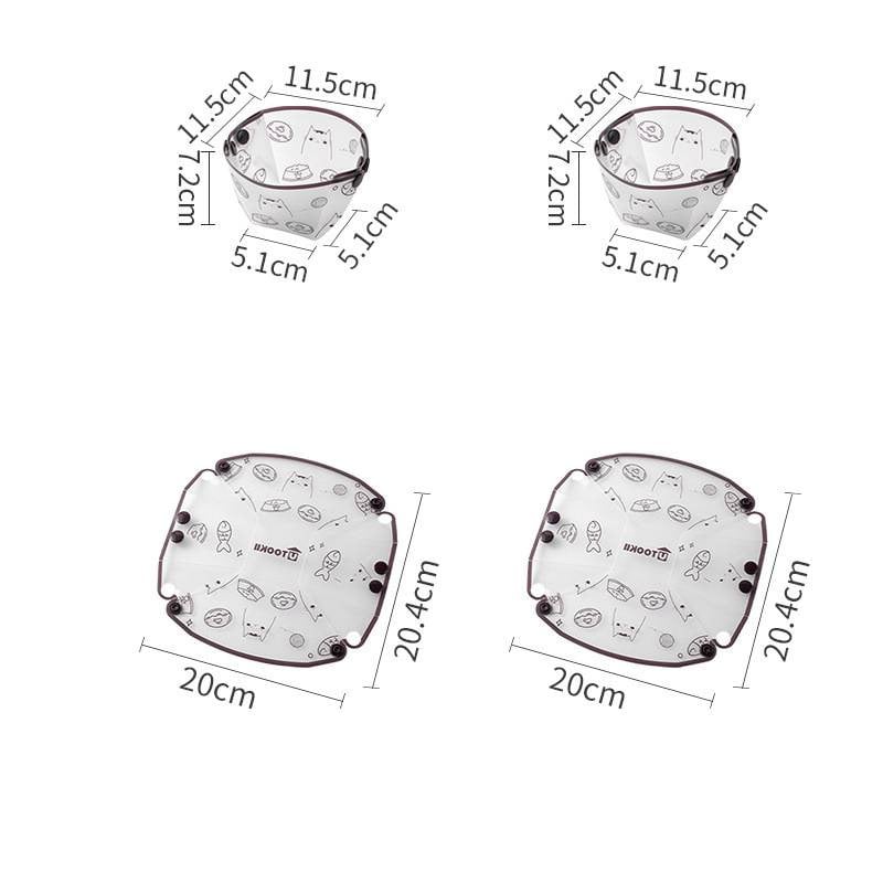 Сгъваем комплект съдове за пътуване: пластмаса; Номер на продукта KPSyG6HY; Чиния/Купа/Чаша