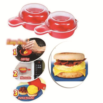Uređaj za jaja-burger, alat za kuhanje jaja na paru, PP kuhinjski set gadgeta, moderan minimalistički stil