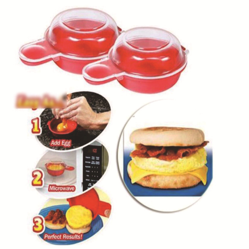 Uređaj za jaja-burger, alat za kuhanje jaja na paru, PP kuhinjski set gadgeta, moderan minimalistički stil