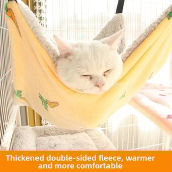 Котешки висящ хамак-гнездо, материал трева, лятна употреба, за котки, гнездо/клетка за домашни любимци