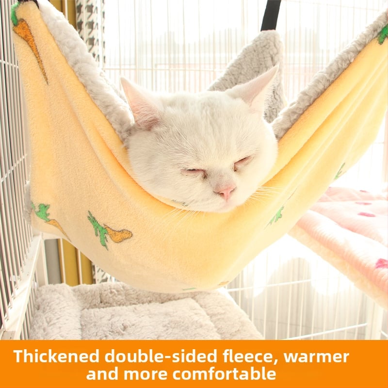 Котешки висящ хамак-гнездо, материал трева, лятна употреба, за котки, гнездо/клетка за домашни любимци