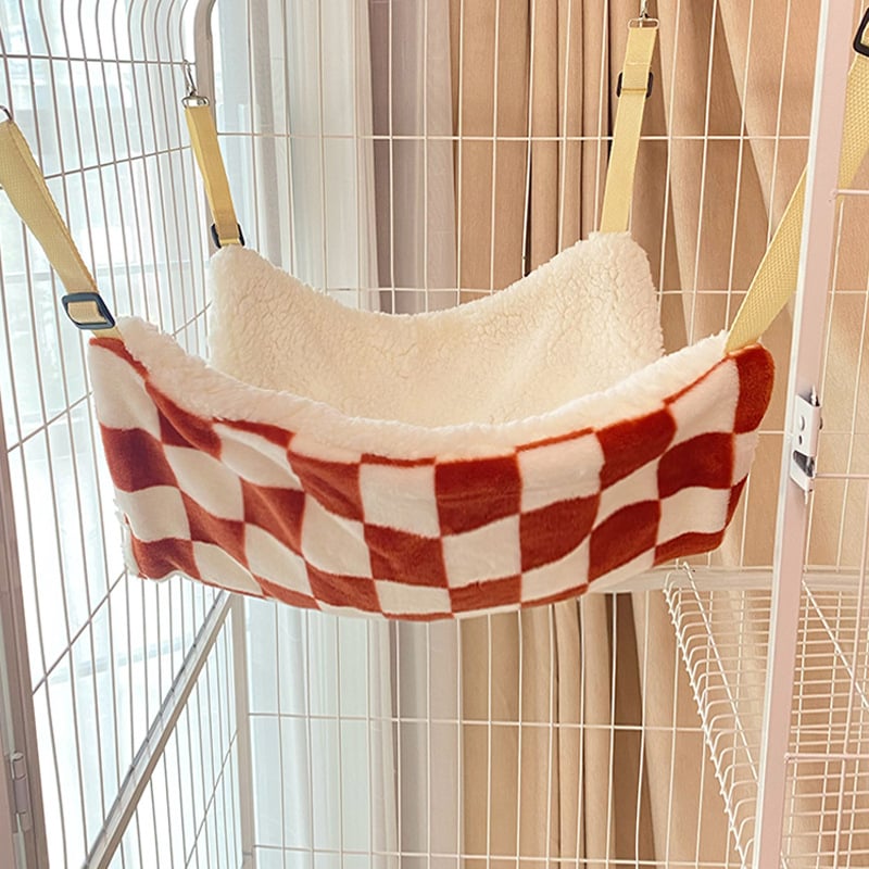 Котешки висящ хамак-гнездо, материал трева, лятна употреба, за котки, гнездо/клетка за домашни любимци