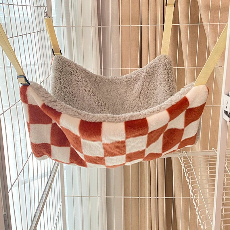 Котешки висящ хамак-гнездо, материал трева, лятна употреба, за котки, гнездо/клетка за домашни любимци