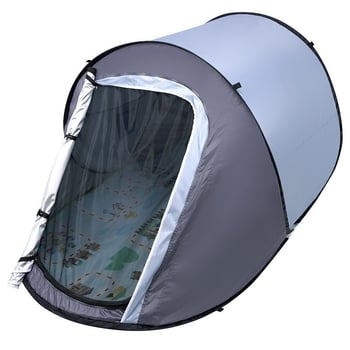 Pop-up kültéri sátor (egy rétegű; gyors felállítás; négy évszak; 1,4 kg; 210D Oxford anyag)