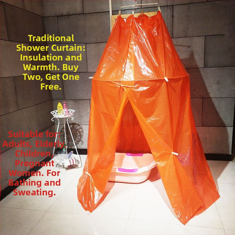 Kúpeľňový stan, kruhového alebo obdĺžnikového tvaru (PEVA; hrúbka 8S; pre bábätká a dospelých)