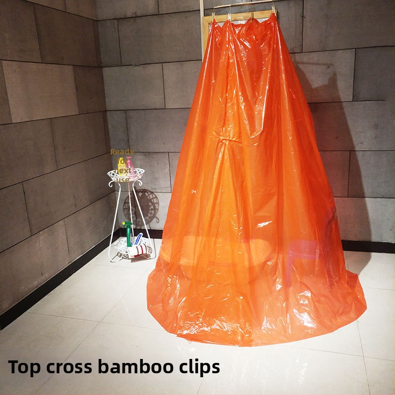 Kúpeľňový stan, kruhového alebo obdĺžnikového tvaru (PEVA; hrúbka 8S; pre bábätká a dospelých)