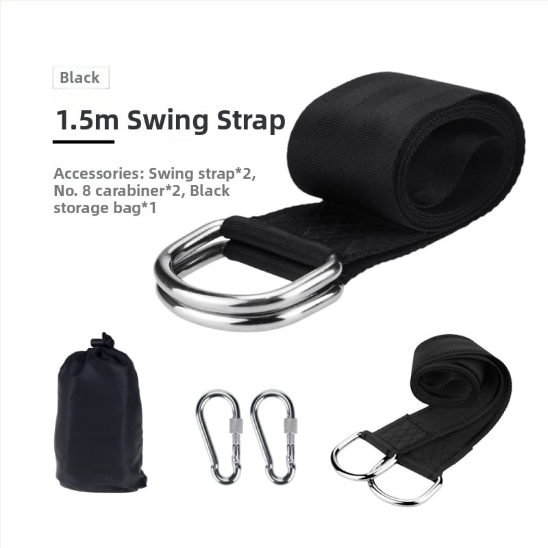 Полиестеров ремък за хамак с подложка, капацитет 300 кг, без скоба, тегло 516 г, лицензирана частна марка