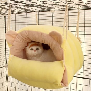 Котешки хамак-гнездо от трева – за котки, гнездо и клетка за домашни любимци