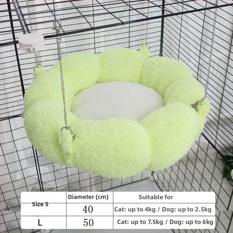 Котешки хамак-гнездо от трева – за котки, гнездо и клетка за домашни любимци