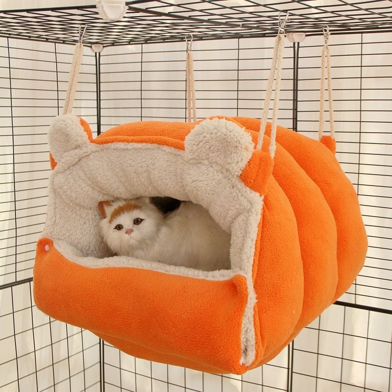 Котешки хамак-гнездо от трева – за котки, гнездо и клетка за домашни любимци