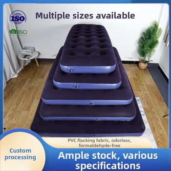 Felfújható ágy; flockált felület; maximális terhelhetőség: 200