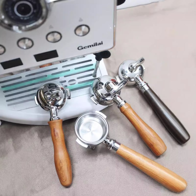 Glava za kuhanje kave s bazom, model 58E61, s jednostrukim i dvostrukim izljevom, polirane površine, kompatibilan s E6 Aibo