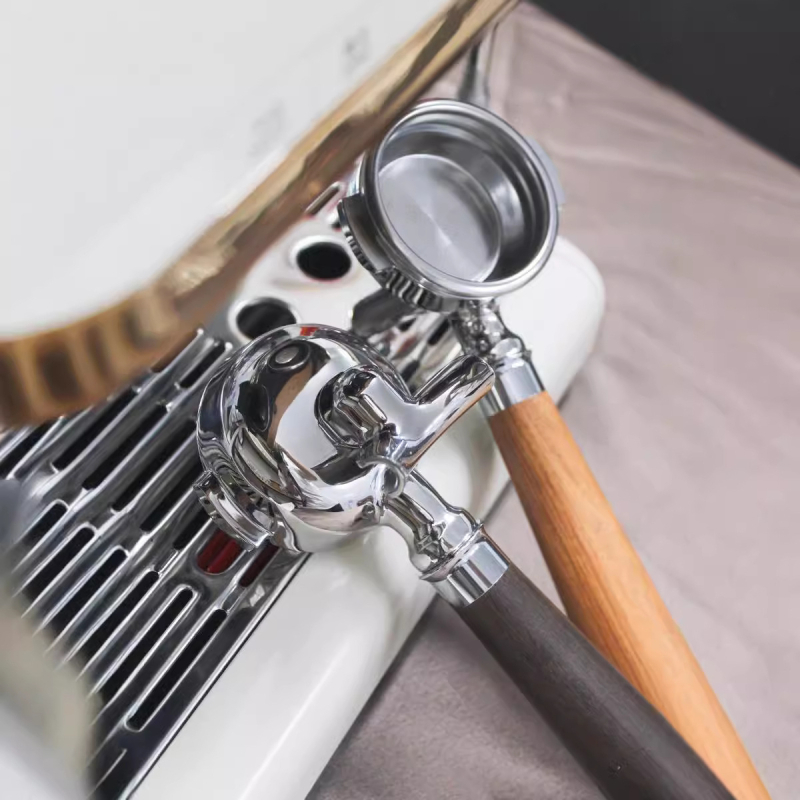 Glava za kuhanje kave s bazom, model 58E61, s jednostrukim i dvostrukim izljevom, polirane površine, kompatibilan s E6 Aibo