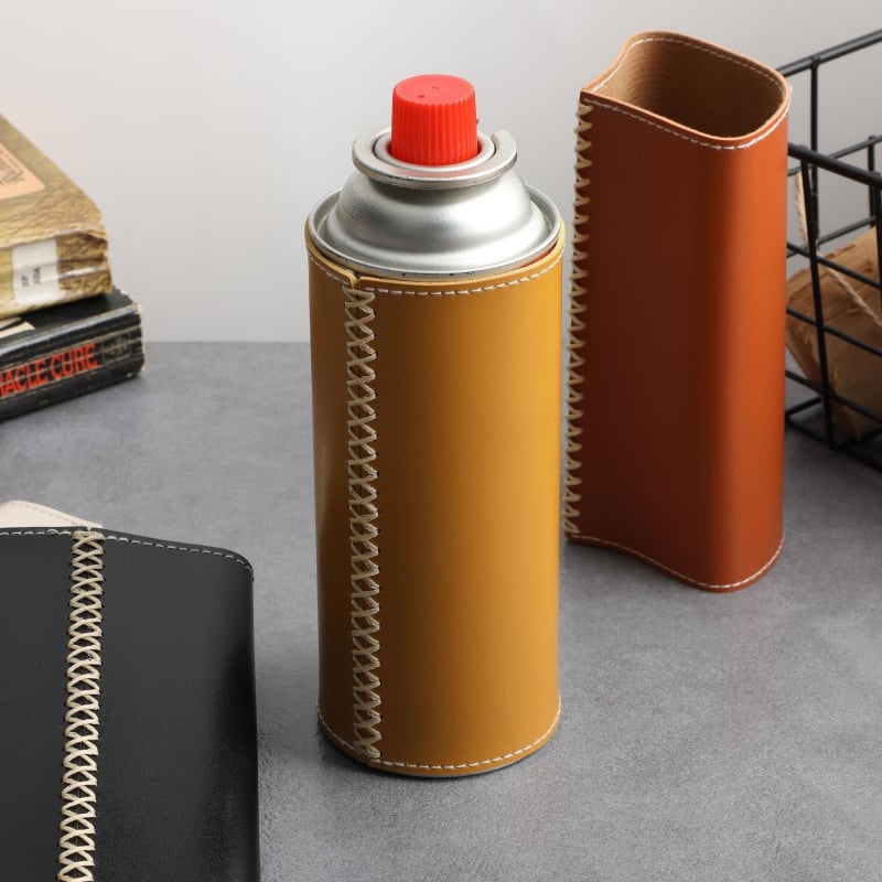 PU калъф за газов цилиндър, преносим, ултралек, топлоизолиран, ветроустойчив