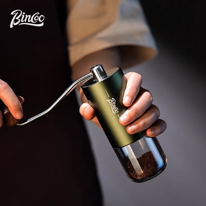 Bin Coo χειροκίνητος μύλος καφέ – φορητός, ελαφριά πολυτελής ρετρό στυλ, λανσαρίστηκε το καλοκαίρι του 2021