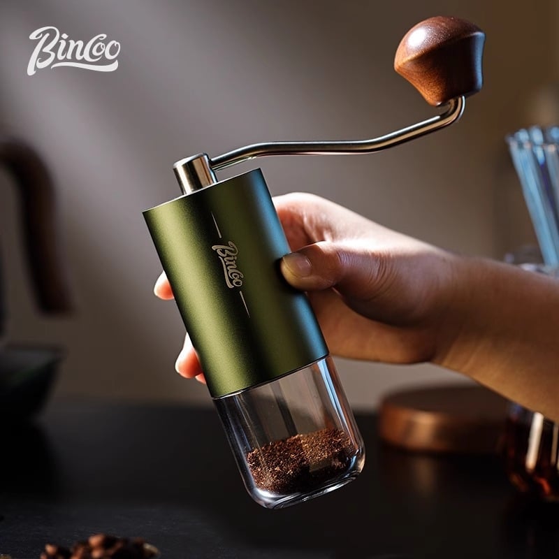 Bin Coo χειροκίνητος μύλος καφέ – φορητός, ελαφριά πολυτελής ρετρό στυλ, λανσαρίστηκε το καλοκαίρι του 2021