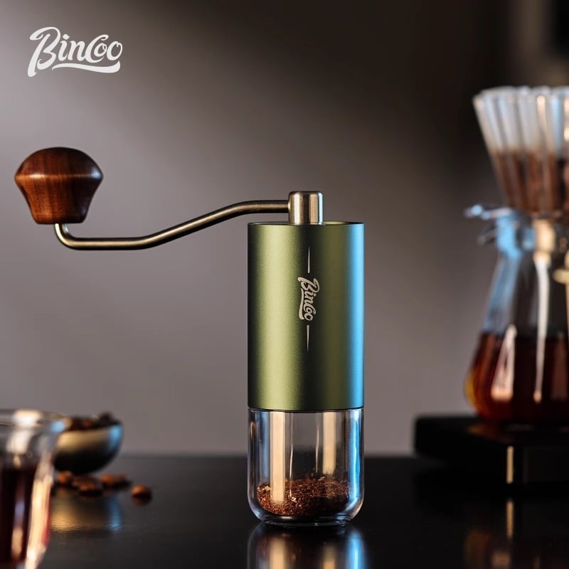 Bin Coo χειροκίνητος μύλος καφέ – φορητός, ελαφριά πολυτελής ρετρό στυλ, λανσαρίστηκε το καλοκαίρι του 2021