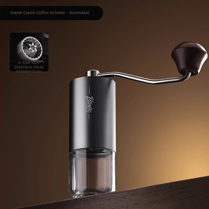 Bin Coo χειροκίνητος μύλος καφέ – φορητός, ελαφριά πολυτελής ρετρό στυλ, λανσαρίστηκε το καλοκαίρι του 2021