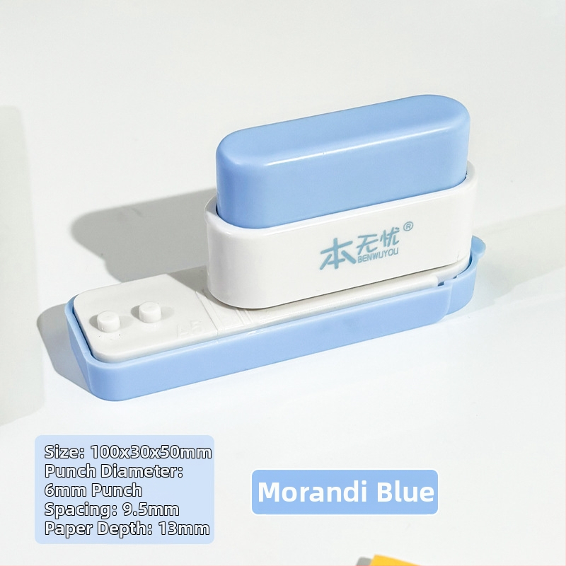 Päťdierový dierovač, ručný, kapacita 5 dier, hrúbka vŕtania 0.01, čistá hmotnosť 150 g