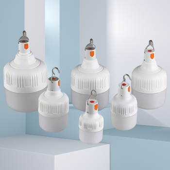 LED kamping svjetiljka s USB punjenjem, 5V, 10W, gumb prekidač