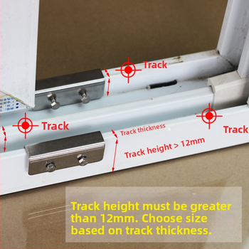 Okenný zámok, model Aqs02, proti krádeži, posuvné okno, ochrana detí
