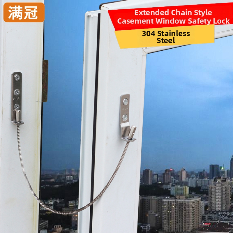 Okenný zámok, model Aqs02, proti krádeži, posuvné okno, ochrana detí