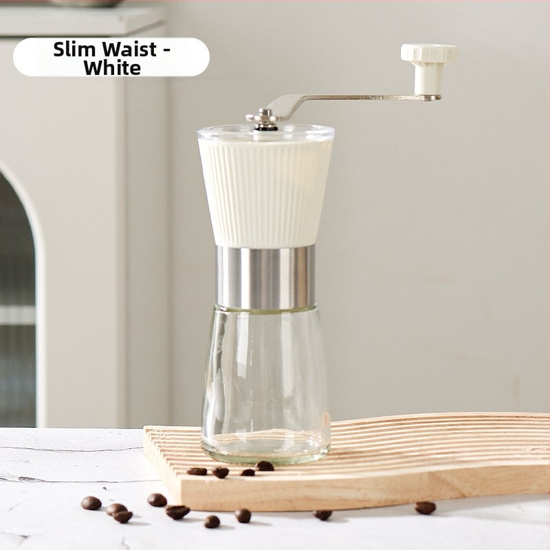 Χειροκίνητος αλεστήρας καφέ για φίλτρο, σώμα από ανοξείδωτο ατσάλι και γυαλί, επιλογή λογότυπου, Kangdu, μοντέλο 2025