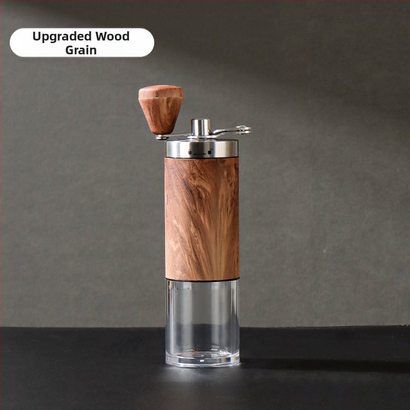 Χειροκίνητος αλεστήρας καφέ για φίλτρο, σώμα από ανοξείδωτο ατσάλι και γυαλί, επιλογή λογότυπου, Kangdu, μοντέλο 2025