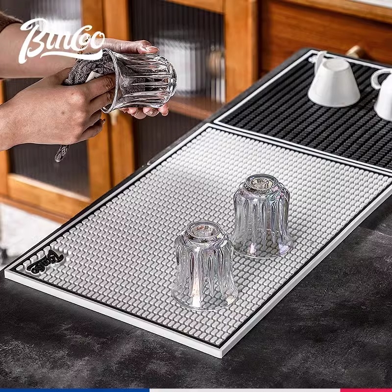 Bin Coo Podloga Za Espresso Stroj i Bar Mat — Odvodnjavanje i Skladištenje, Moderan Jednostavan Stil, Za Kafić