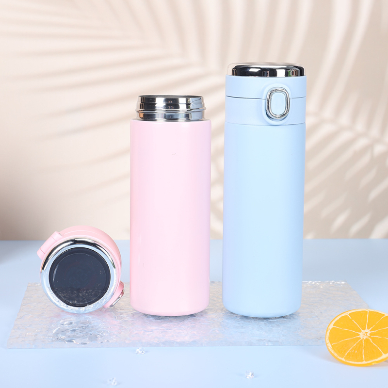 Duplafalas vákuumos pohár, belső 304 rozsdamentes acél, külső 201 rozsdamentes acél, testreszabható logó, vállalati ajándék