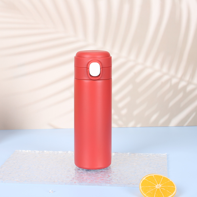 Duplafalas vákuumos pohár, belső 304 rozsdamentes acél, külső 201 rozsdamentes acél, testreszabható logó, vállalati ajándék