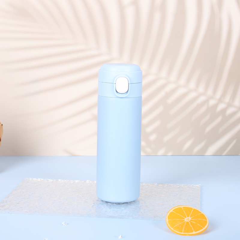 Duplafalas vákuumos pohár, belső 304 rozsdamentes acél, külső 201 rozsdamentes acél, testreszabható logó, vállalati ajándék