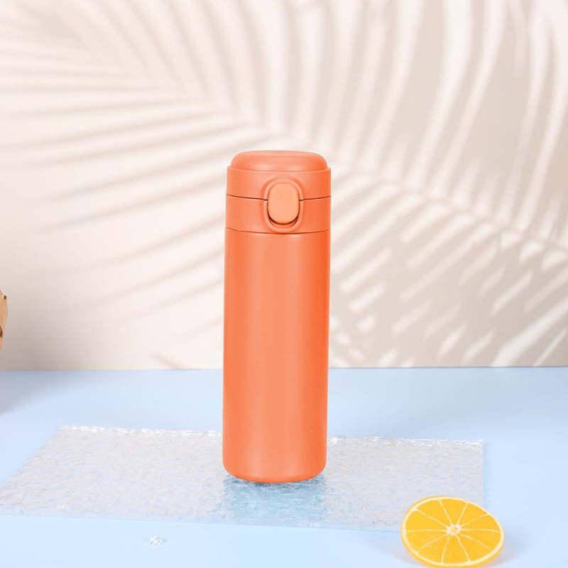 Duplafalas vákuumos pohár, belső 304 rozsdamentes acél, külső 201 rozsdamentes acél, testreszabható logó, vállalati ajándék