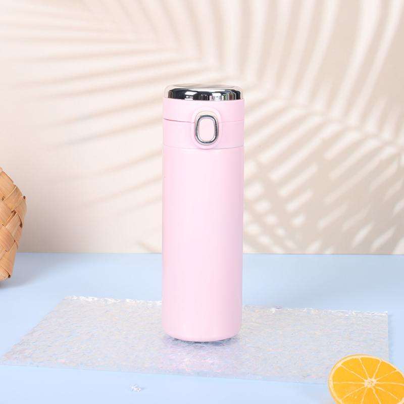 Duplafalas vákuumos pohár, belső 304 rozsdamentes acél, külső 201 rozsdamentes acél, testreszabható logó, vállalati ajándék