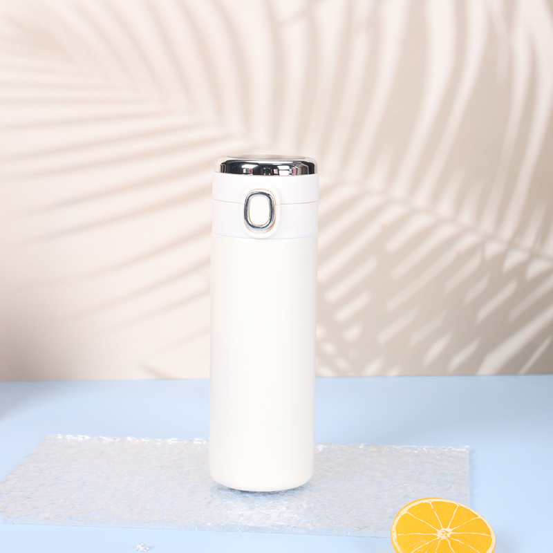 Duplafalas vákuumos pohár, belső 304 rozsdamentes acél, külső 201 rozsdamentes acél, testreszabható logó, vállalati ajándék