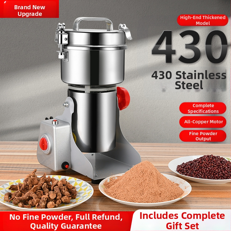Măcinător de uz casnic pentru plante medicinale chineze, Panax Notoginseng măcinare ultra-fină, aparat multifuncțional de măcinat plante medicinale