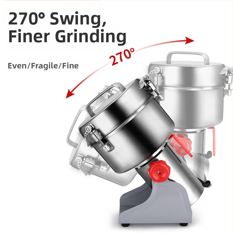 Măcinător de uz casnic pentru plante medicinale chineze, Panax Notoginseng măcinare ultra-fină, aparat multifuncțional de măcinat plante medicinale