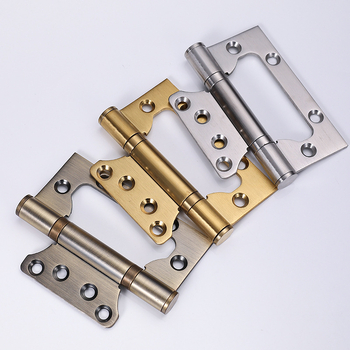 Balama din oțel inoxidabil, funcționare silențioasă, foiță îngroșată, pentru uși din lemn, cu rulment