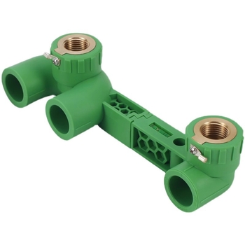 Conector PPR cu cotă dublă echipotențială, Tee cu filet interior, cot în formă de U, îmbinare prin topire la cald; modele variate; calitate de primă clasă